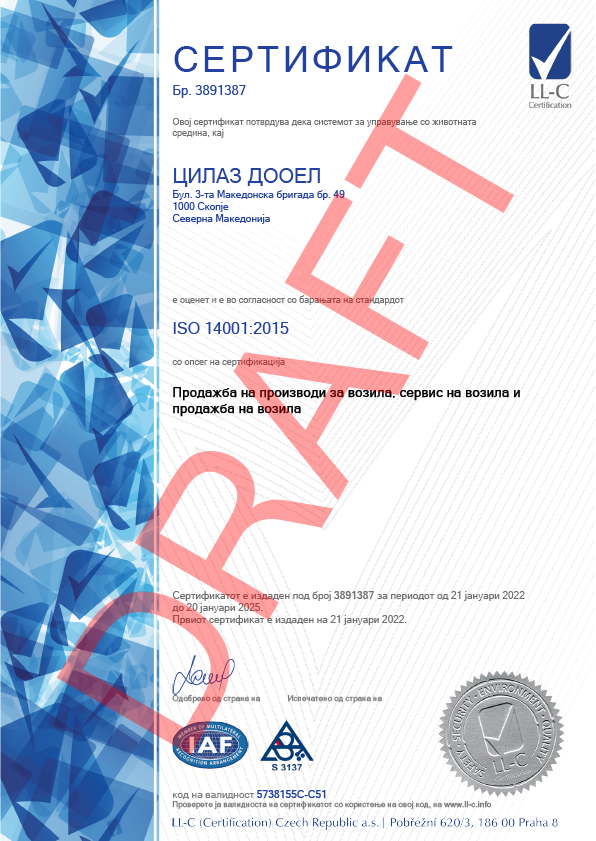 003 ISO 14001 2015 MKD