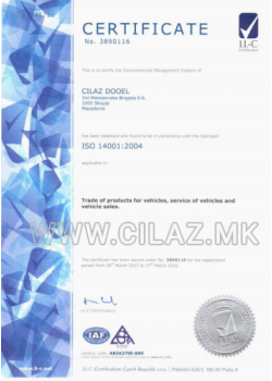 ISO 14001 : 2004 ENG